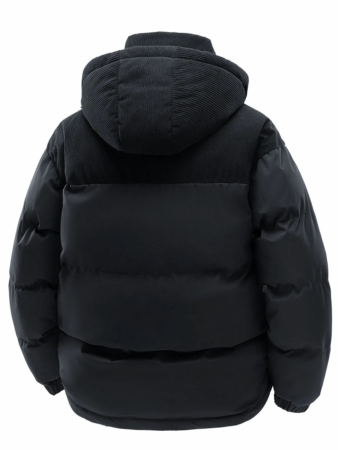 Chaqueta hombre, gruesa y cálida para el invierno, cortavientos y resistente al frío, sencilla y versátil.