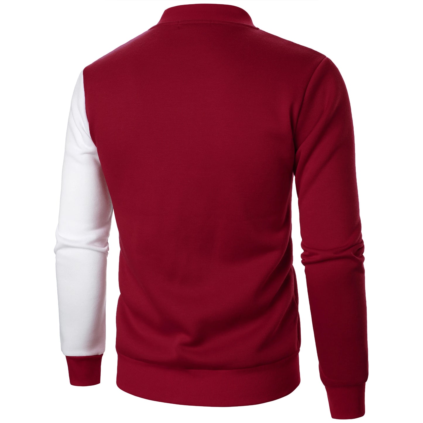 Chaqueta informal de manga larga con cremallera, estilo blazer deportivo.