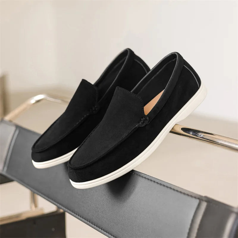 Mocasines planos para hombre: mocasines antideslizantes a la moda.