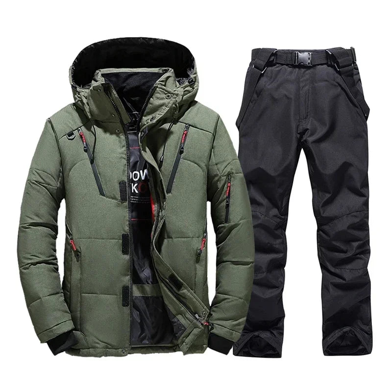 Nuevo conjunto térmico de invierno para hombre.
