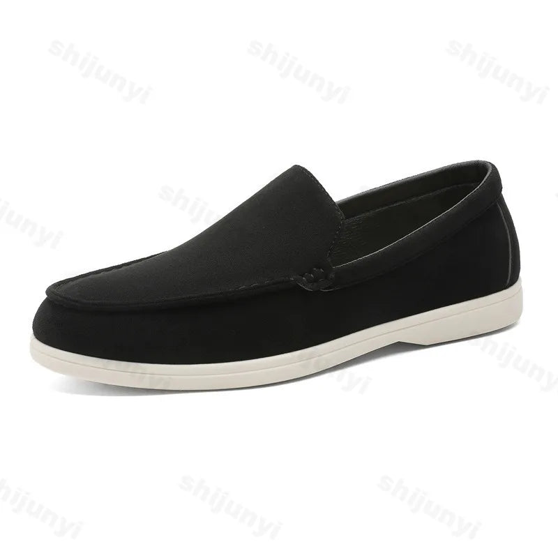 Mocasines planos para hombre: mocasines antideslizantes a la moda.