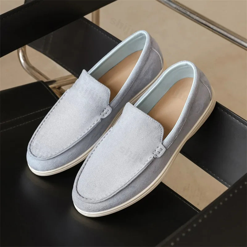 Mocasines planos para hombre: mocasines antideslizantes a la moda.